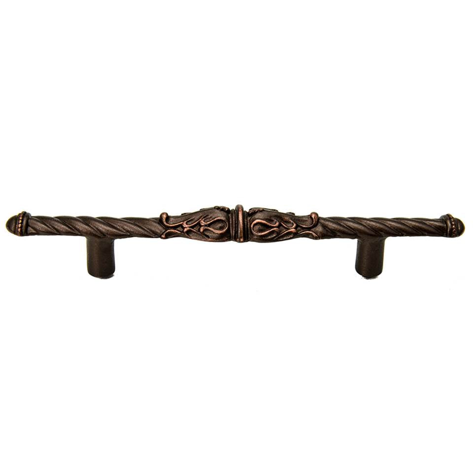 Carpe Diem Hardware - Acanthus 4'' O.C. Pull Romanesque Style - Oil Rubbed Bronze