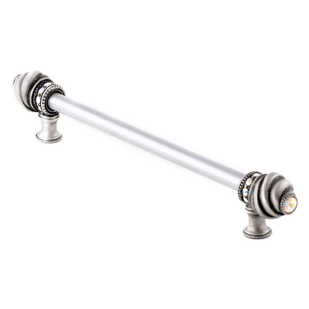 Carpe Diem Hardware - Cache 22'' O.C. Approx w/ 1/2'' Smooth Center Long Pull w/ Swarovski Crystals - Chalice