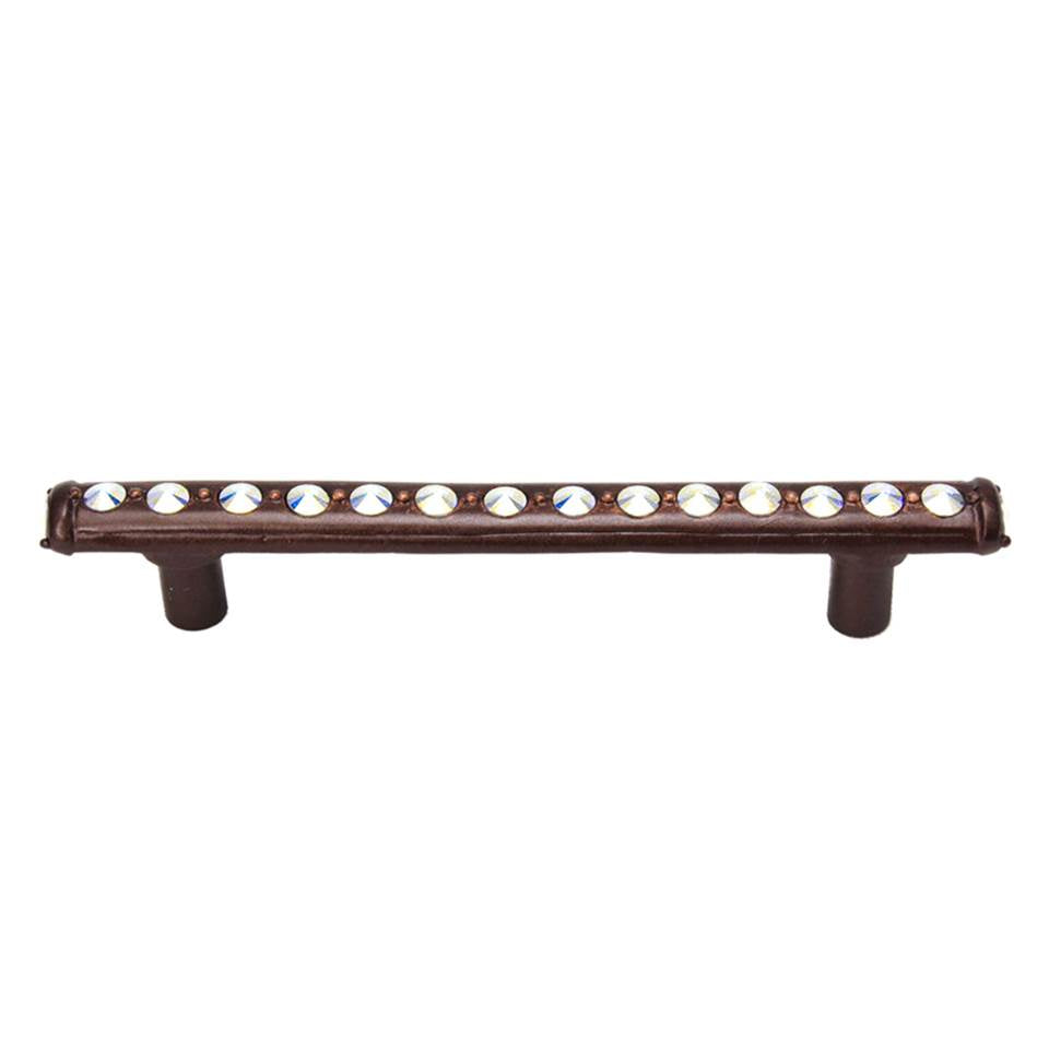 Cache 4'' O.C. Pull With Center Of Swarovski Aurore Boreale Crystals
