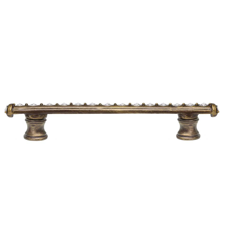 Carpe Diem Hardware - Juliane Grace 18'' O.C. Approx w/ 1/2'' Smooth Center Long Pull Small Finial w/ Swarovski Crystals - Chalice