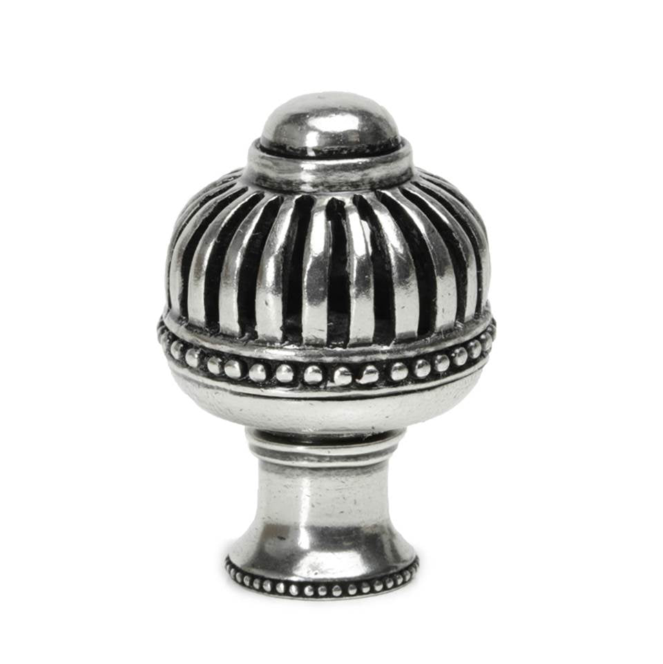 Carpe Diem Hardware - Cricket Cage Large Round Knob With Flared Foot In Chalice. - Chalice