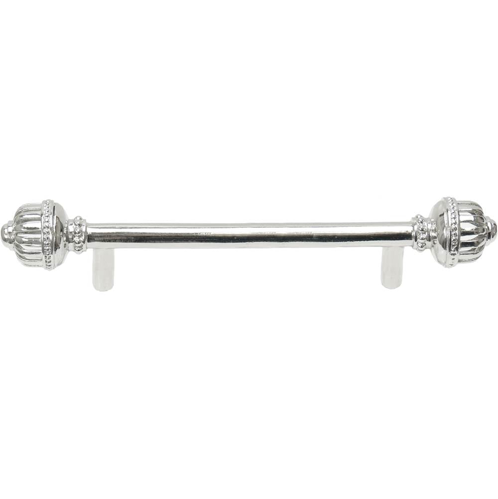 Carpe Diem Hardware - Cricket Cage Large 5'' O.C. Pull In Platinum. - Platinum