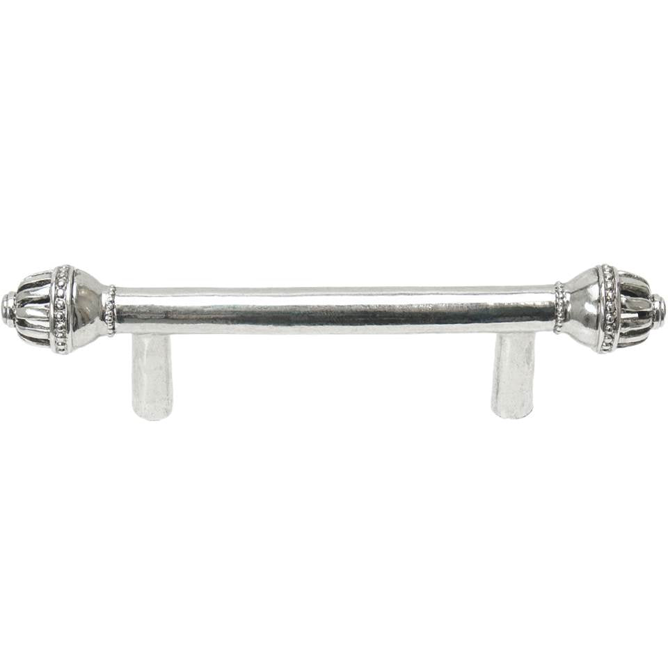 Carpe Diem Hardware - Cricket Cage Medium 3'' O.C. Pull In Platinum. - Platinum