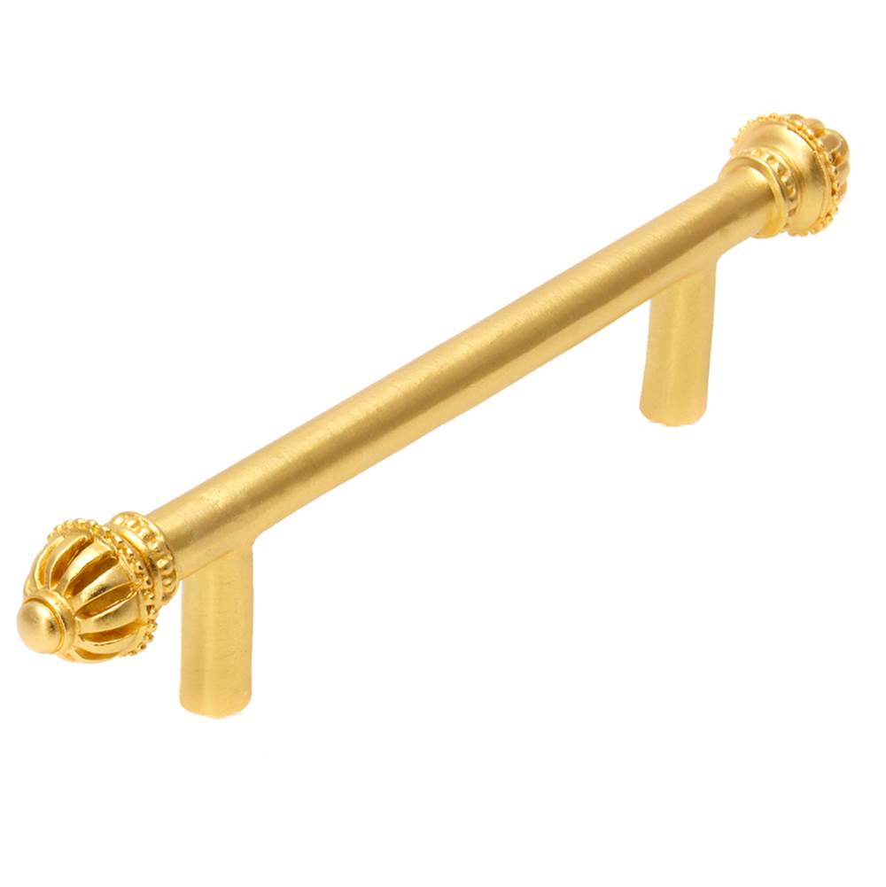 Carpe Diem Hardware - Cricket Cage Small 4'' O.C. Pull In Gilded Mercury. - Gilded Mercury