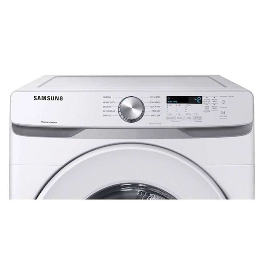 Electric Front Load Dryer, 1440'' Long Vent, 7.5 cu-ft