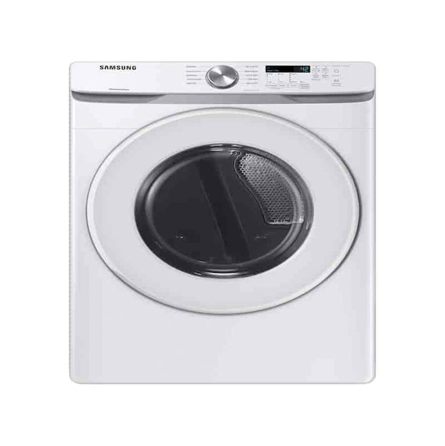 Samsung - Gas Front Load Dryer, 1440'' Long Vent, 7.5 cu-ft - White