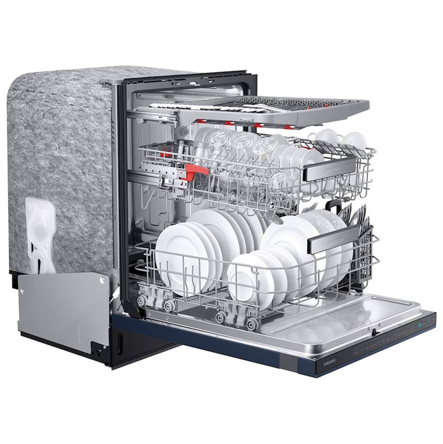 Bespoke AutoRelease Dry, 3rd Rack, Ball Bearing Upper Rack, Stainless Steel Tub, 39 dBA