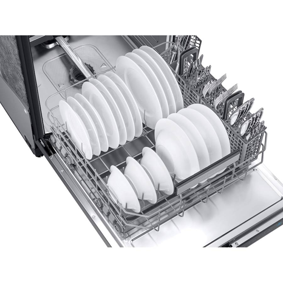 Bespoke AutoRelease Dry, 3rd Rack, Ball Bearing Upper Rack, Stainless Steel Tub, 39 dBA