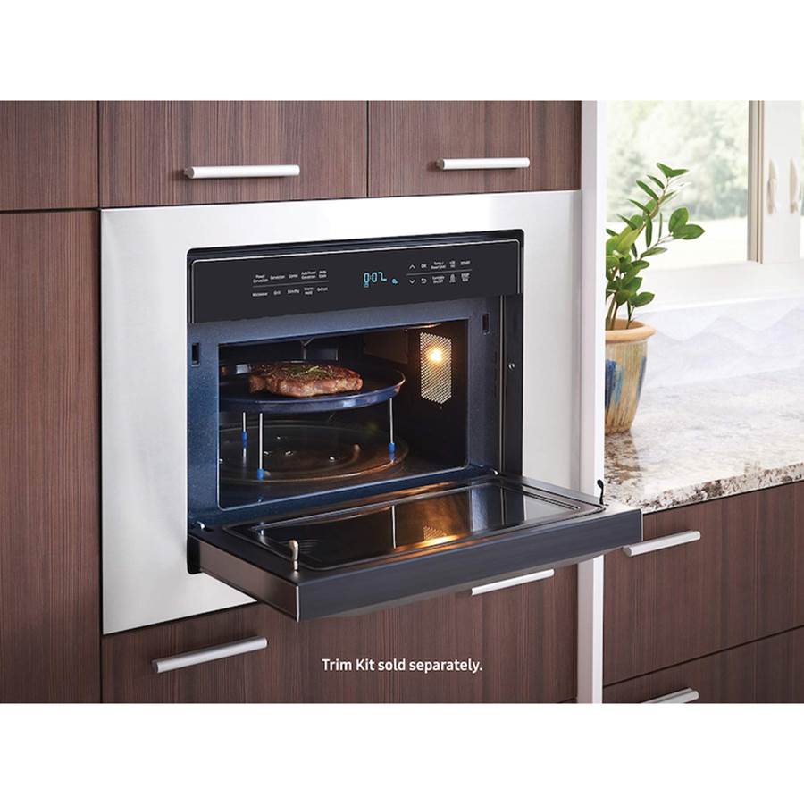 Power Convection, PowerGrill Duo, Slim Fry, Ceramic Enamel Interior, Rack with Ceramic Plate, Matching Trim Kit Available (MA-TK3080CT)