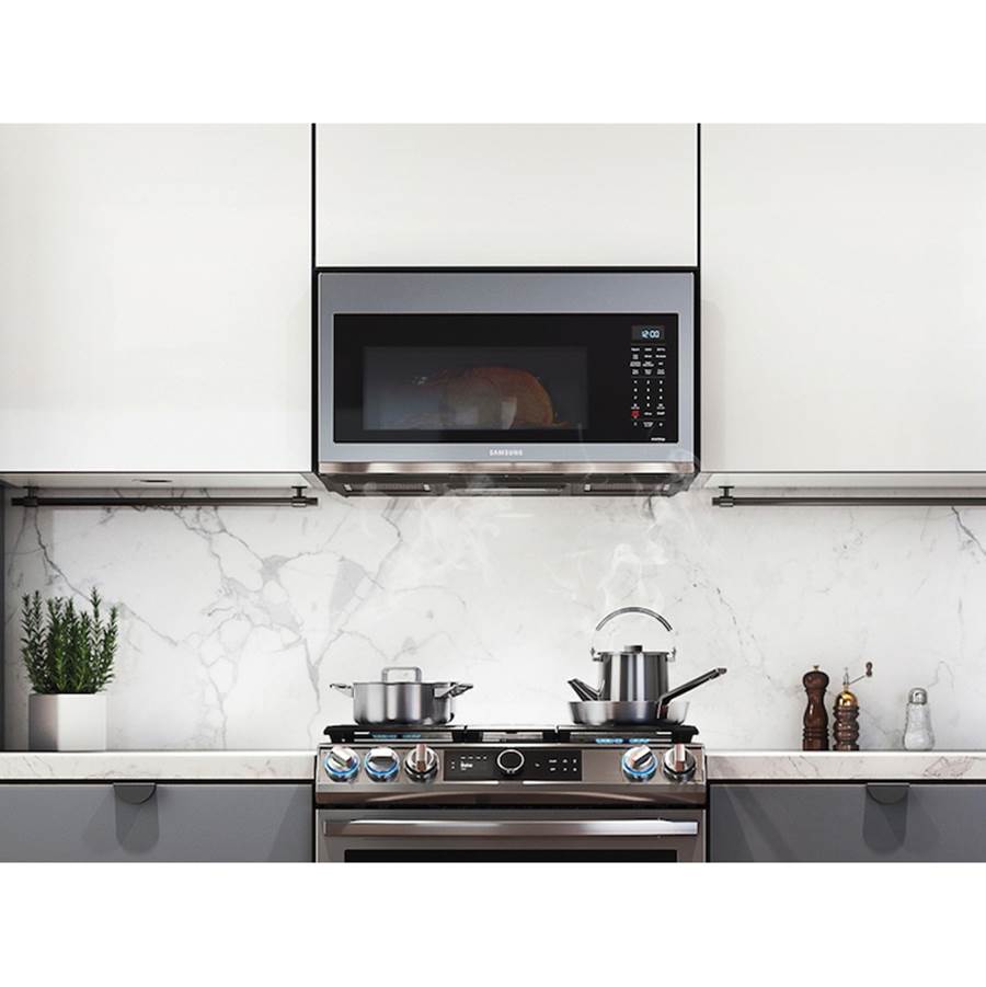 Wi-Fi Enabled, Convection, Slim Fry, Ceramic Enamel Interior, 3-Speed, 300 cfm, 1.7 cu-ft