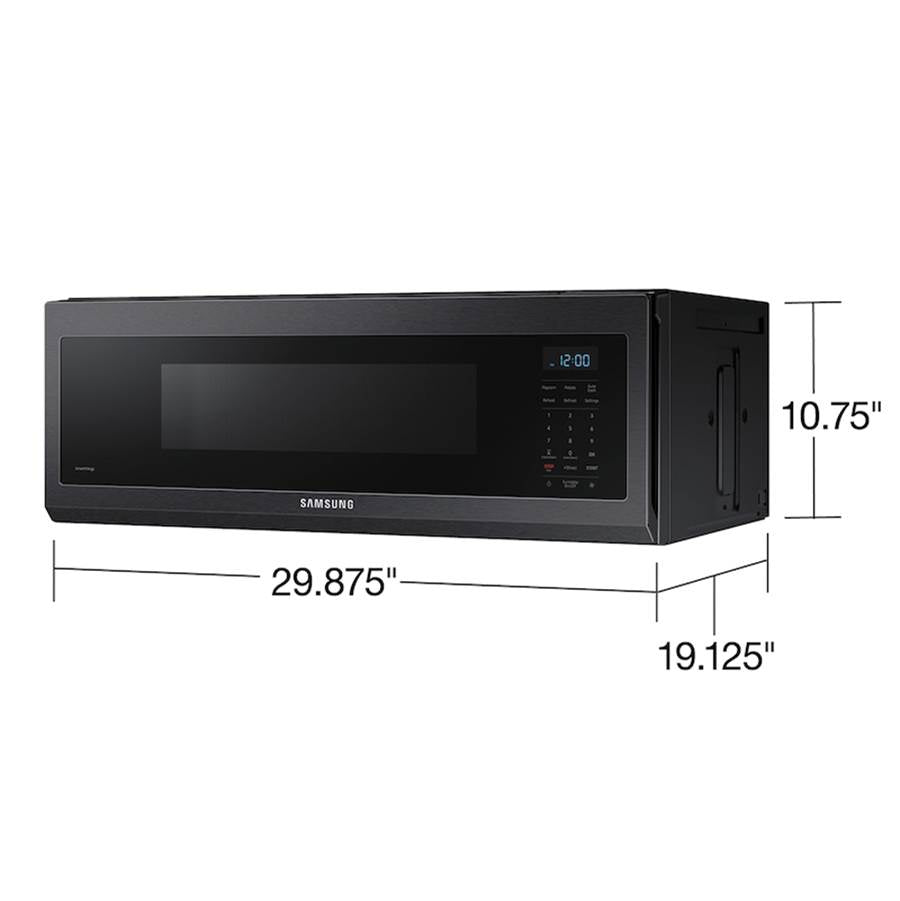 Smart OTR with Wi-Fi, Voice Control, 1100 W Power, Black Stainless Steel, 1.1 cu-ft