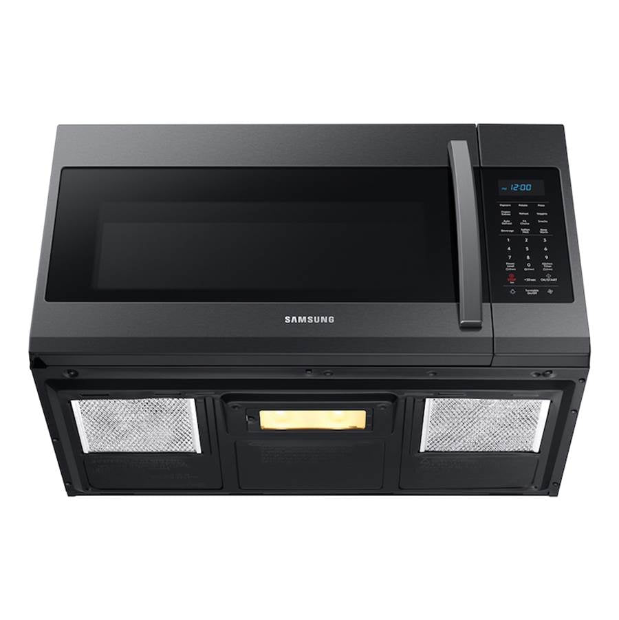 New Handle, Ceramic Enamel Interior, Sensor Cook, 4-Speed, 400 cfm, 1.9 cu-ft