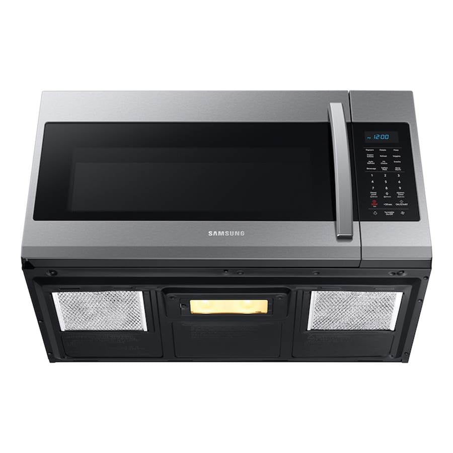 New Handle, Ceramic Enamel Interior, Sensor Cook, 4-Speed, 400 cfm, 1.9 cu-ft