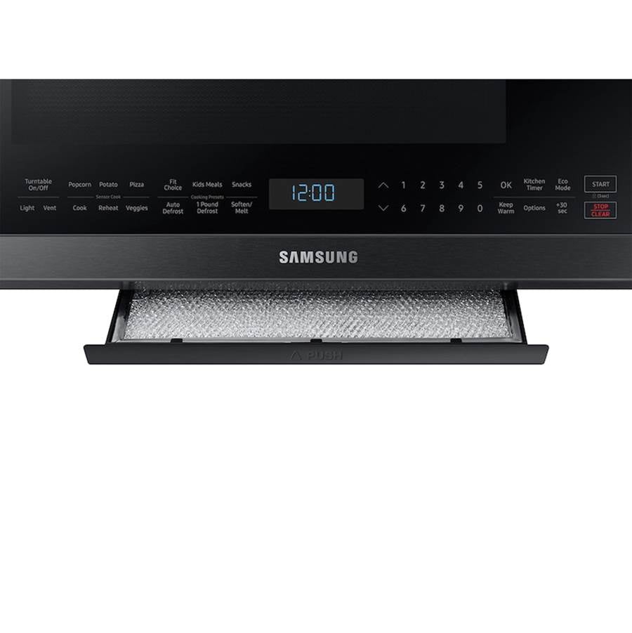 Sensor Cook, Ceramic Enamel Interior, LED Cooktop Light, Glass Touch Controls, Simple Clean Filter, Recessed Handle, 2.1 cu-ft