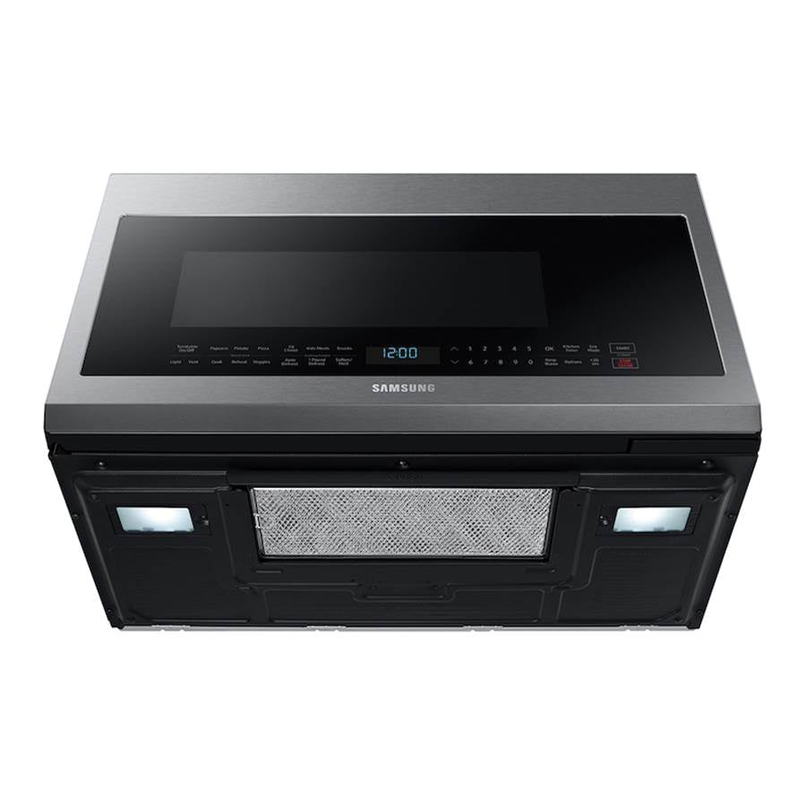 Sensor Cook, Ceramic Enamel Interior, LED Cooktop Light, Glass Touch Controls, Simple Clean Filter, Recessed Handle, 2.1 cu-ft