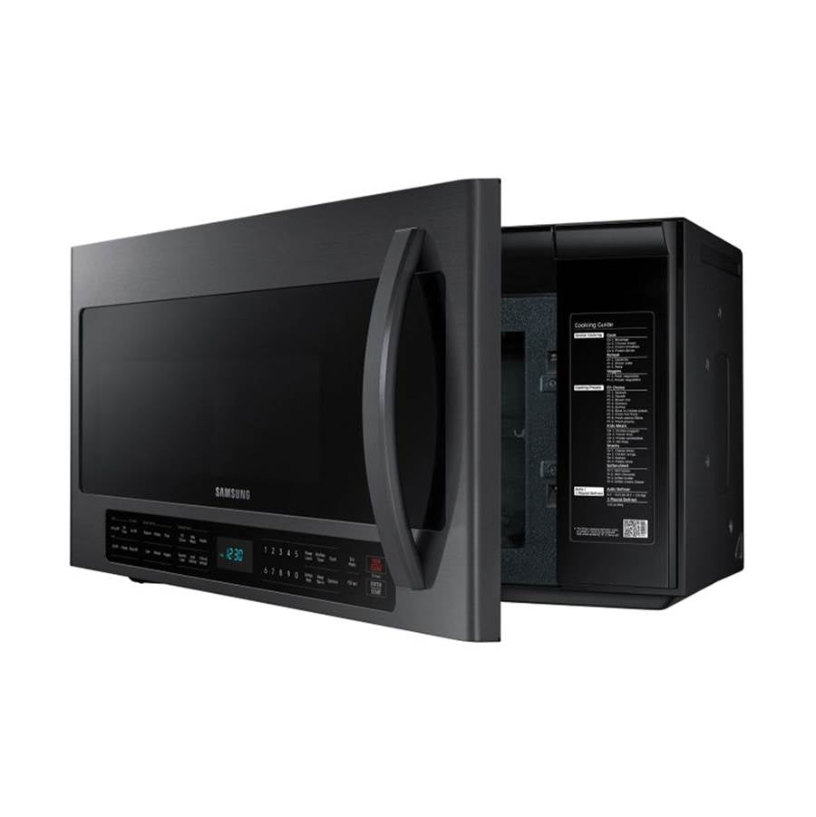 New Handle, Bottom Controls, Sensor Cook, Ceramic Enamel Interior, LED Cooktop Light, 2.1 cu-ft