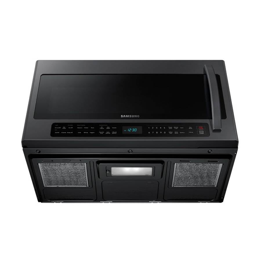 New Handle, Bottom Controls, Sensor Cook, Ceramic Enamel Interior, LED Cooktop Light, 2.1 cu-ft