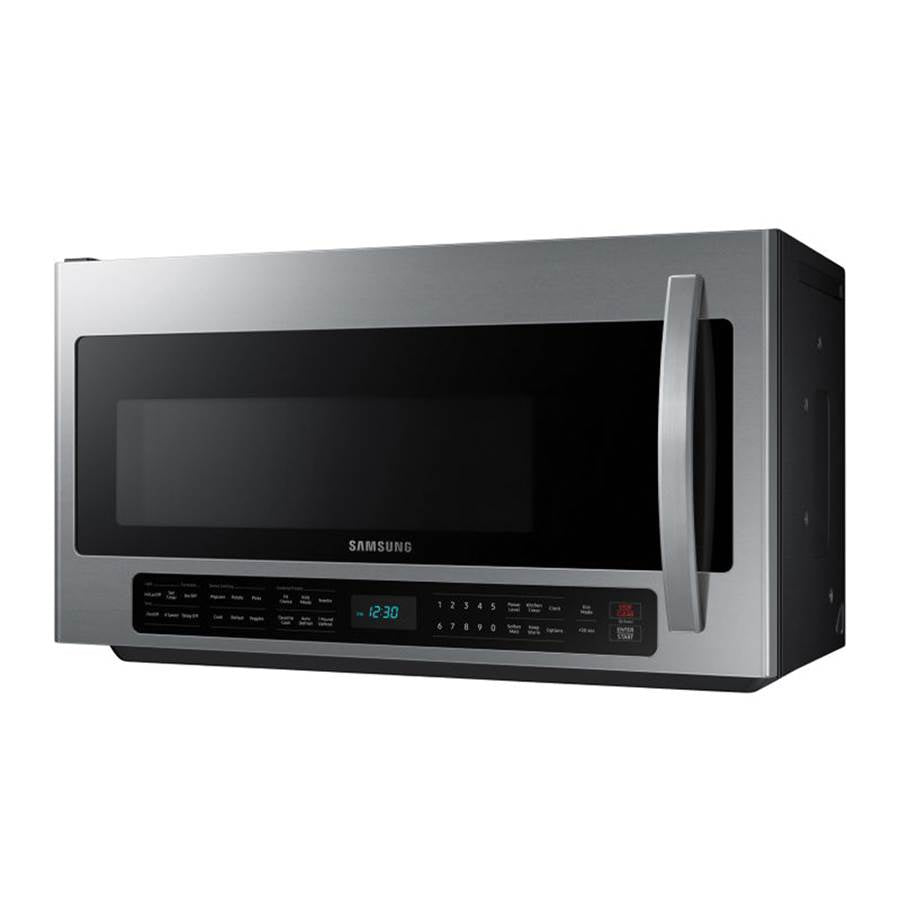 New Handle, Bottom Controls, Sensor Cook, Ceramic Enamel Interior, LED Cooktop Light, 2.1 cu-ft