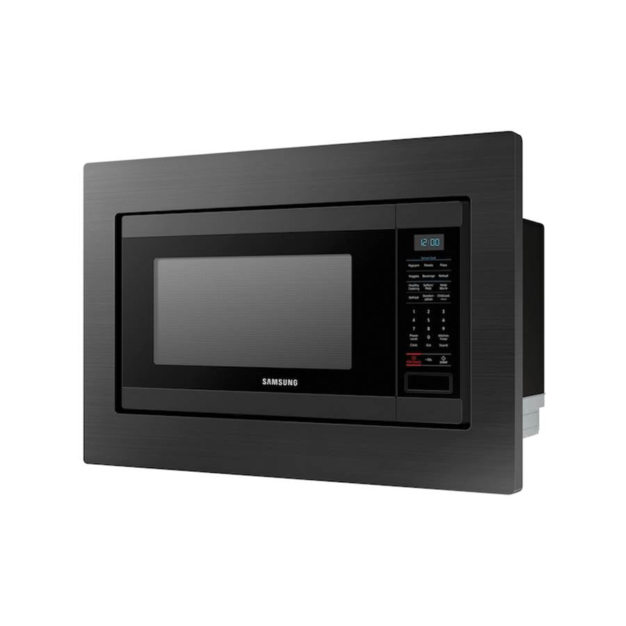 Built in Application CMO, Sensor Cook, Ceramic Enamel Interior, Black Stainless Steel, Matching Trim Kit Available (MA-TK8020TG), Large, 1.9 cu-ft