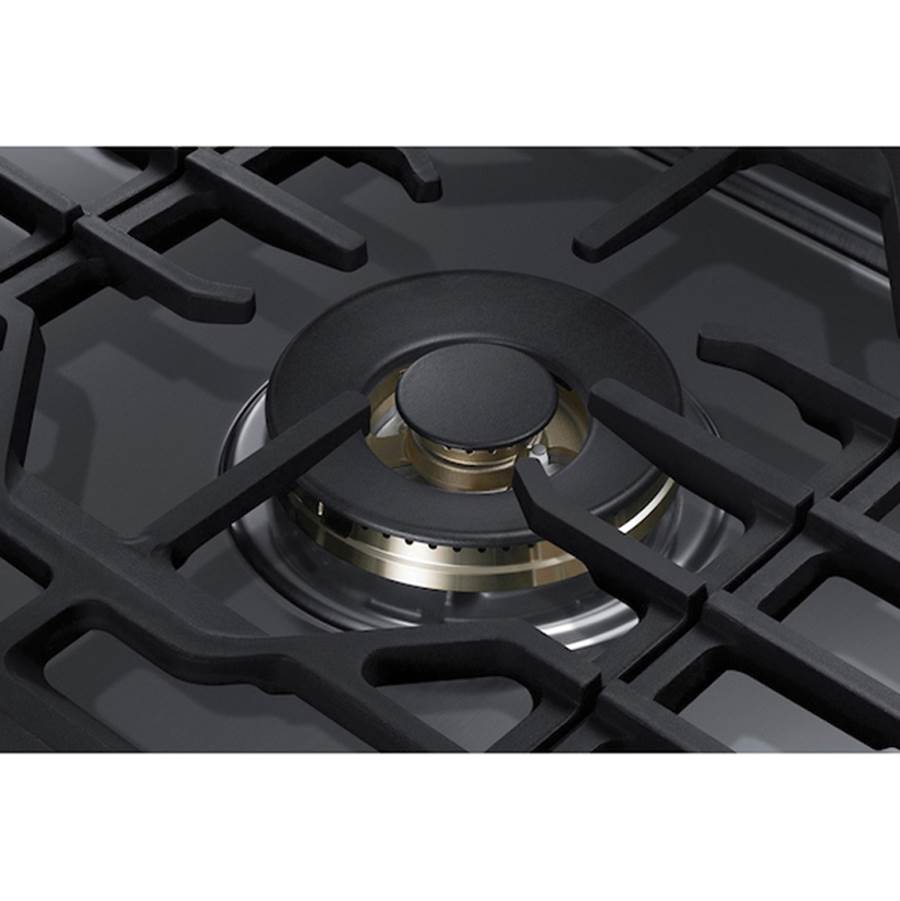 Five Burners, 1-22000 Dual Ring Brass, 1-13000 Power Burner, 2-9.5, 1-5000 Simmer, Illuminated Knobs, Die Cast Griddle, Wok Ring, Wi-Fi, 30''