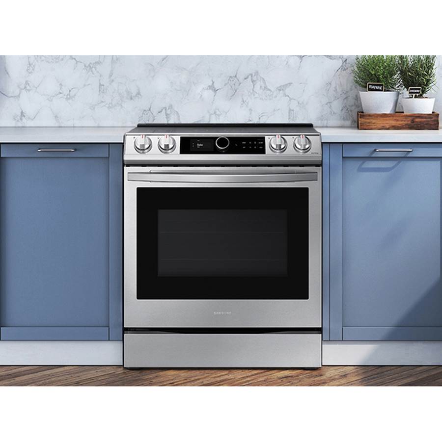 Electric Slide-In with Smart Dial and Air Fry, 6.3 cu-ft