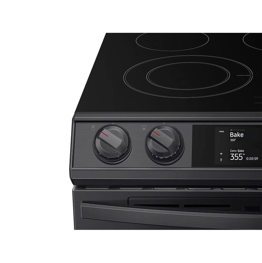 Slide-In Electric with Flex Duo, Smart Dial and Air Fry, 6.3 cu-ft