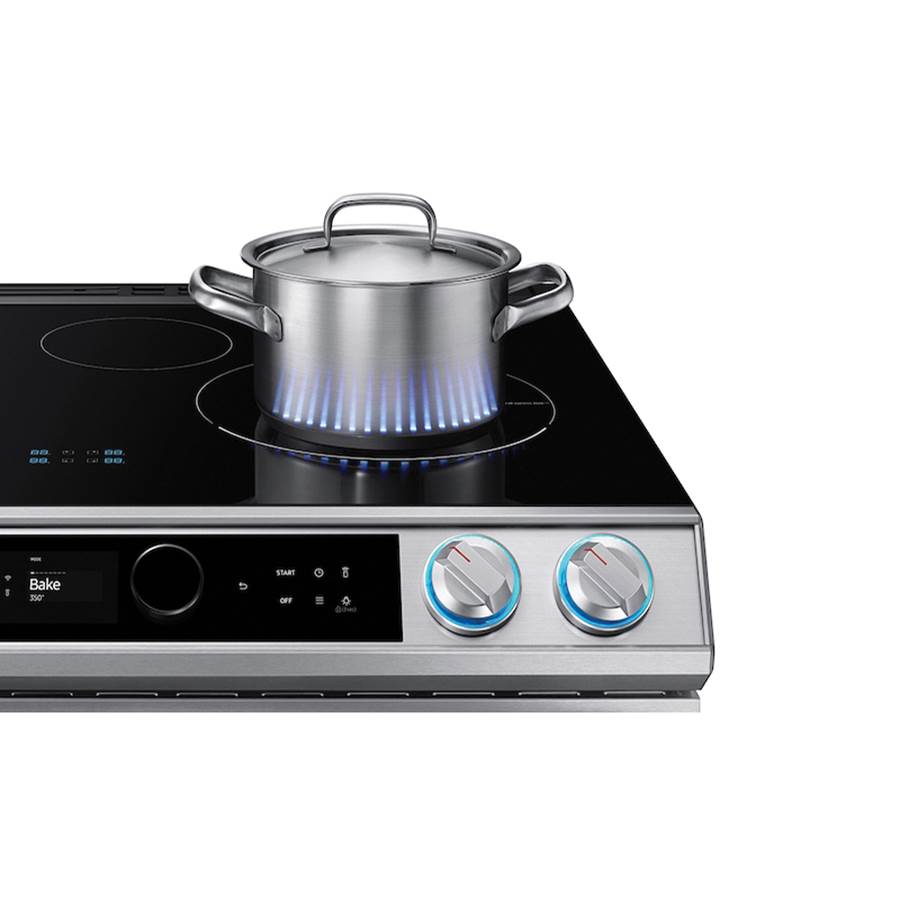 Slide-In Induction with Smart Dial and Air Fry, 6.3 cu-ft