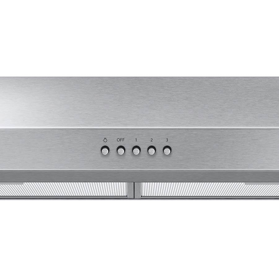 Under Cabinet Exterior Venting, LED Lighting, Metal Grease Filter, 350 cfm, 30''
