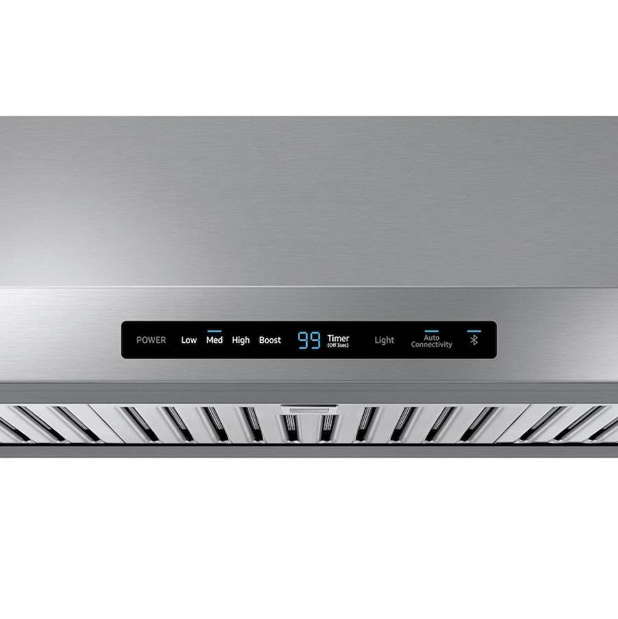 Under Cabinet Exterior Venting (Recirculating Capable), LED Lighting, Baffle Filters, Hood Connectivity, Wi-Fi, 390 cfm (600 cfm Capable), 36''