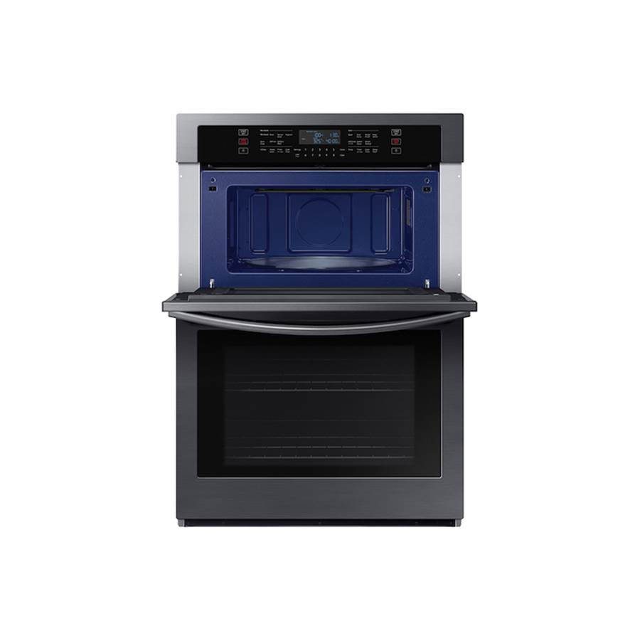 Microwave Oven Combination, Thermal, Self-Clean Steam Clean, Glass Touch, 2 Wire Racks (Lower), Wi-Fi, 1.9 cu-ft (Upper) 5.1 cu-ft (Lower), 30''