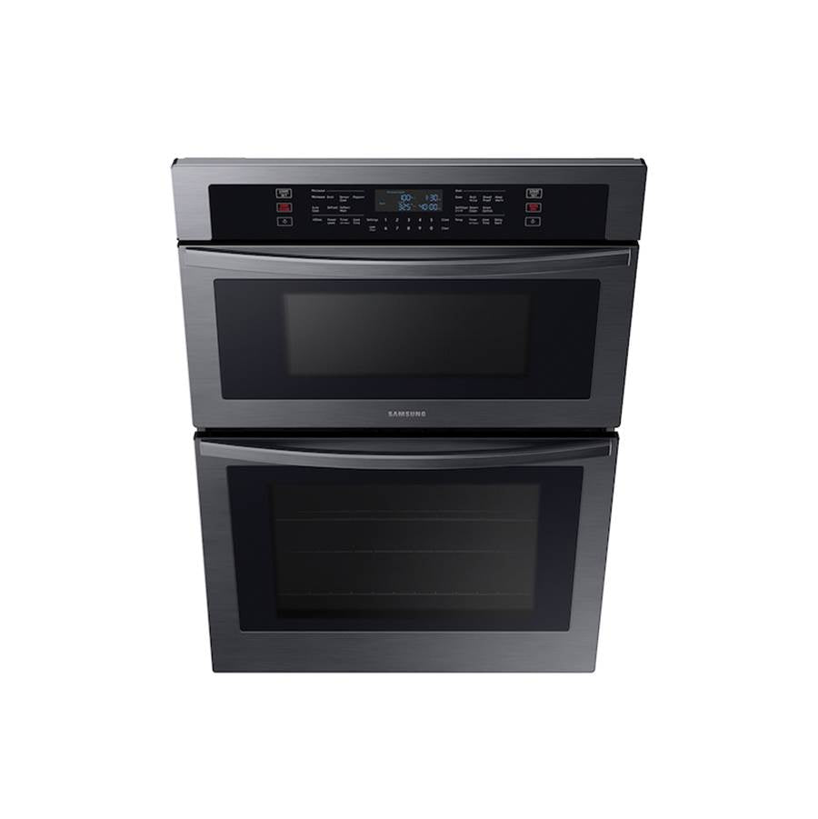 Microwave Oven Combination, Thermal, Self-Clean Steam Clean, Glass Touch, 2 Wire Racks (Lower), Wi-Fi, 1.9 cu-ft (Upper) 5.1 cu-ft (Lower), 30''