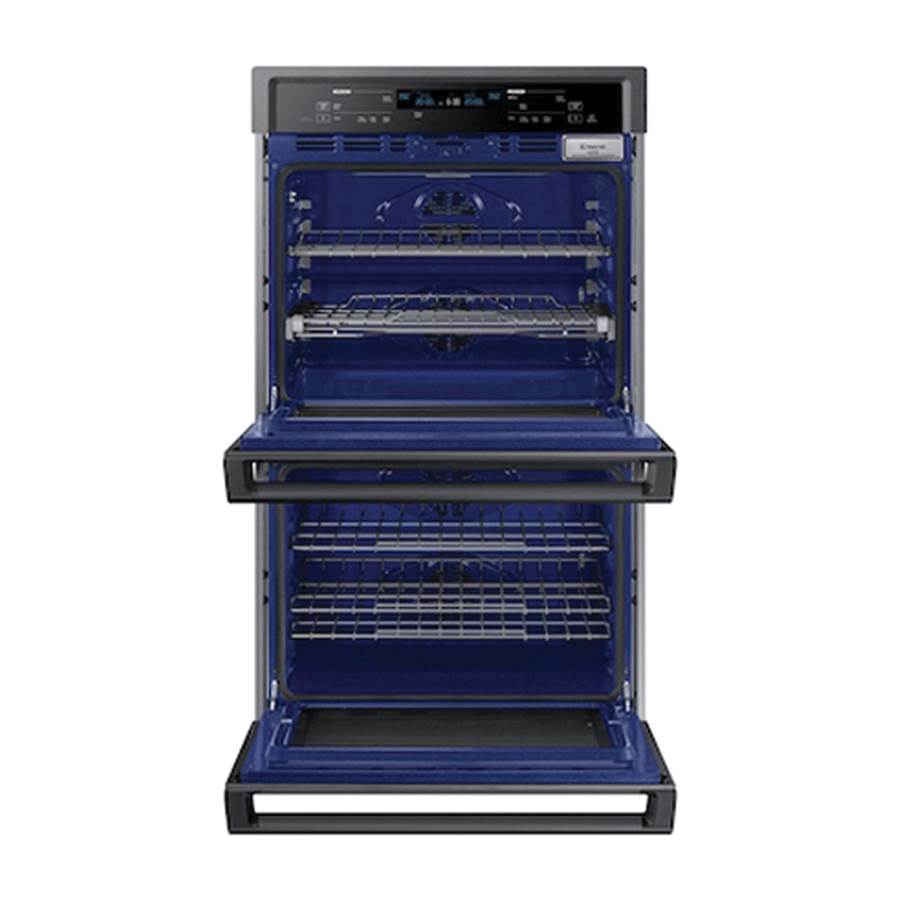 Double Oven, Steam Cooking, Dual Fan True Convection, Spotlight Lighting System, Backlit Touch Controls, Glide Rack (Upper), Wi-Fi, 5.1 cu-ft, 30''