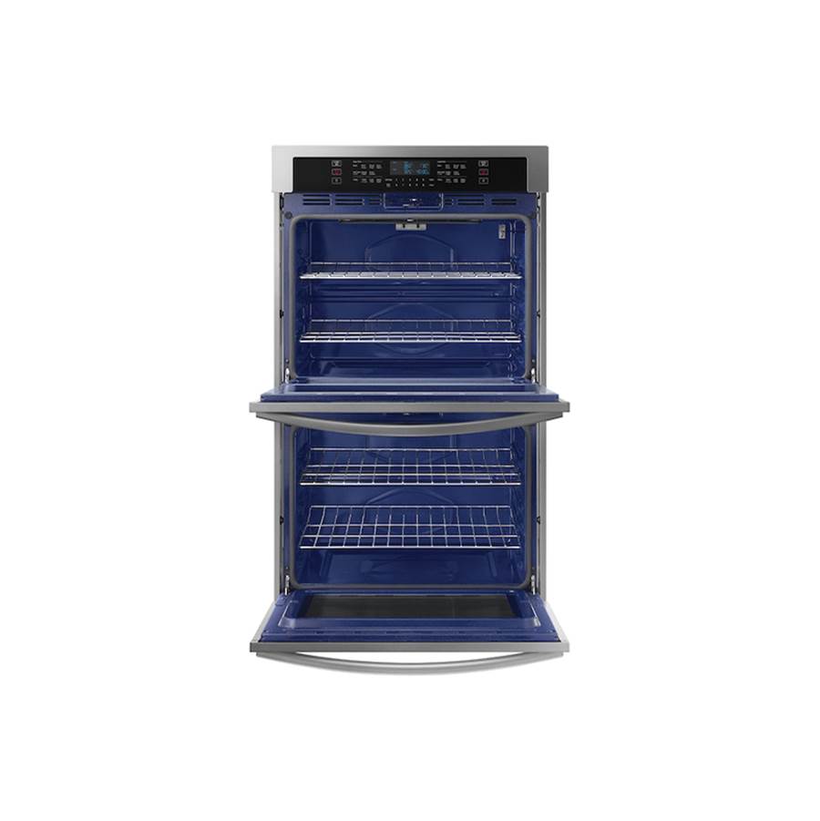 Double Oven, Thermal, Self-Clean Steam Clean, Halogen Lighting System, Glass Touch Controls, 2-Wire Racks (Upper and Lower), Wi-Fi, 5.1 cu-ft, 30''