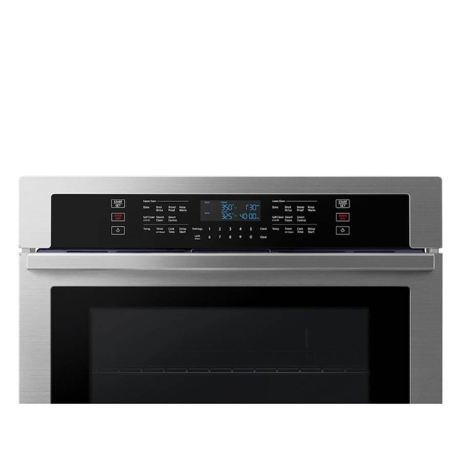 Double Oven, Thermal, Self-Clean Steam Clean, Halogen Lighting System, Glass Touch Controls, 2-Wire Racks (Upper and Lower), Wi-Fi, 5.1 cu-ft, 30''