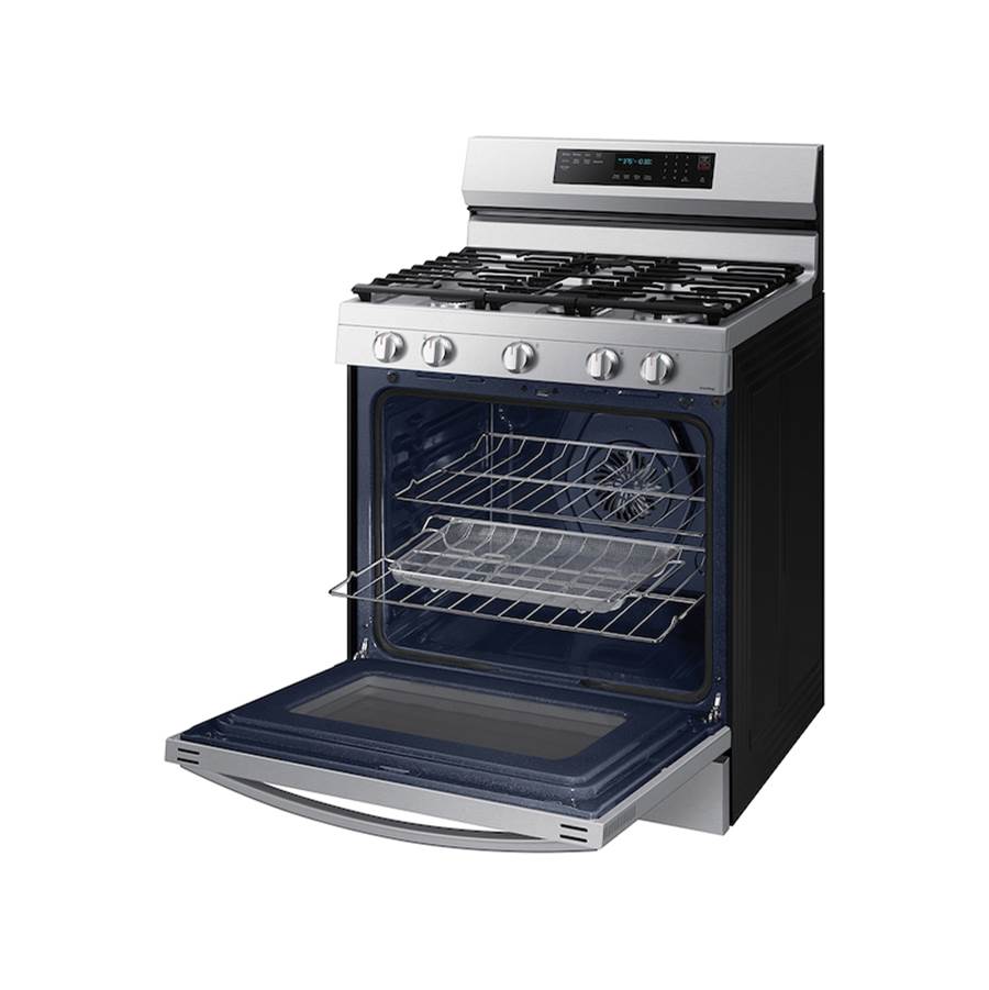 Gas Freestanding with Air Fry (Tray) and Stainless Cooktop, 6 cu-ft