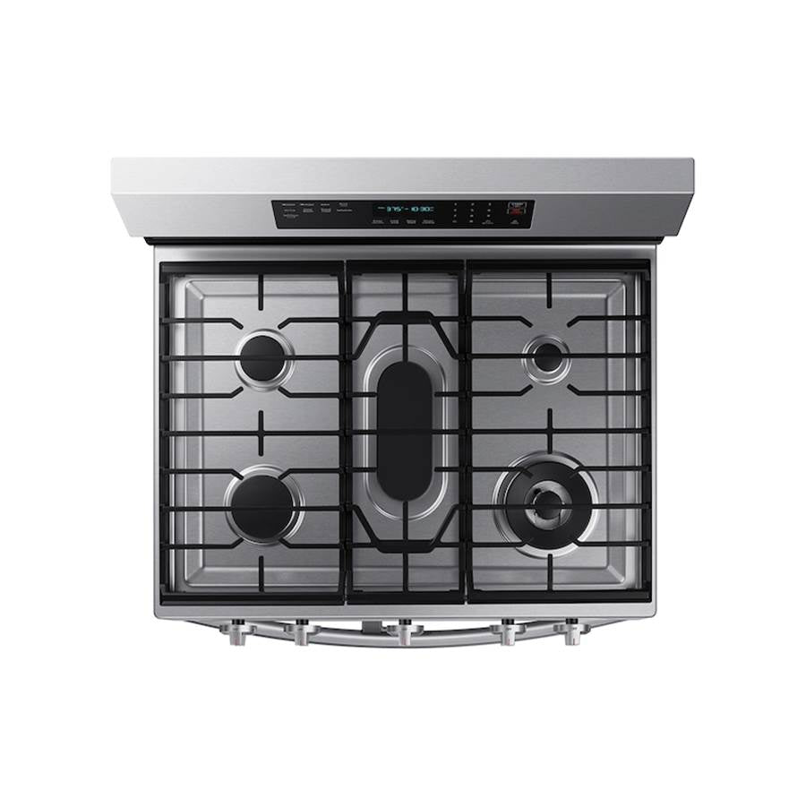 Gas Freestanding with Flex Duo and Air Fry (Tray), 6 cu-ft