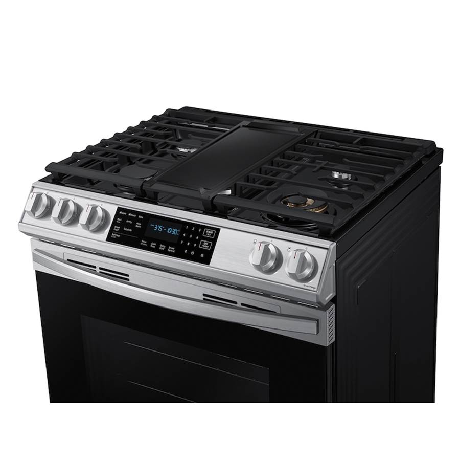 Gas Slide-In with Air Fry, 6 cu-ft