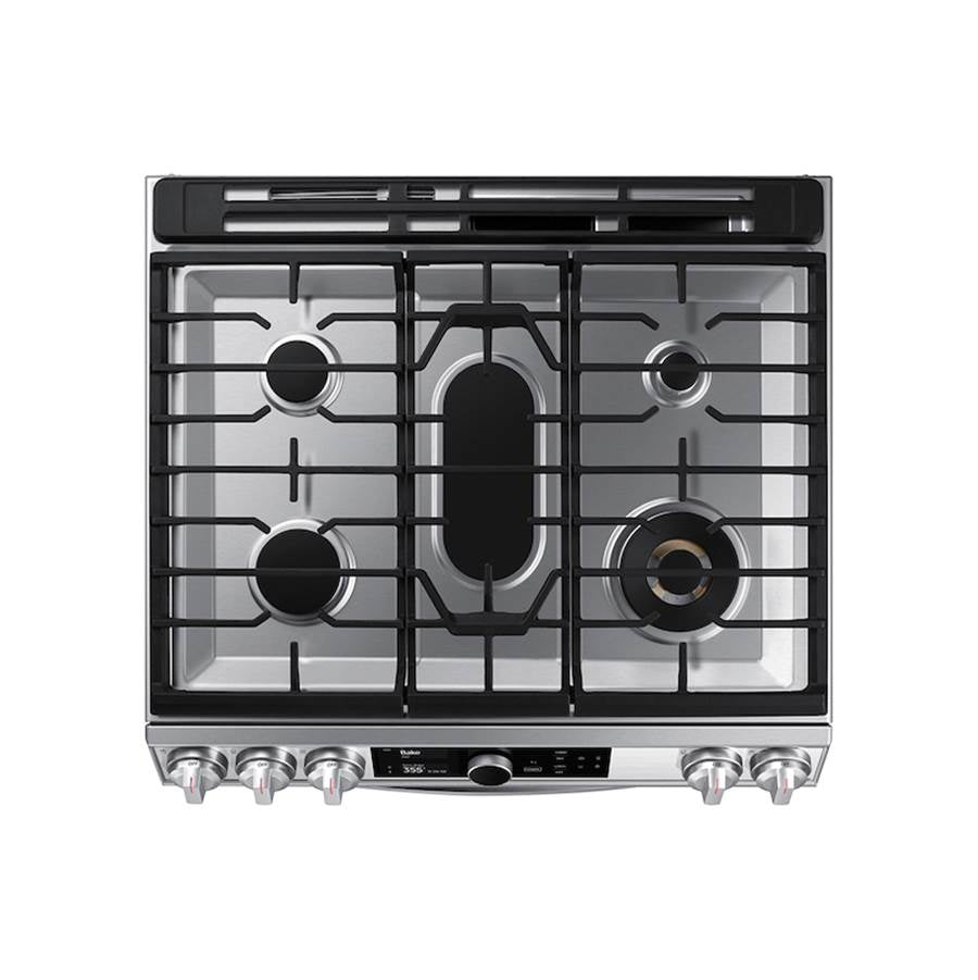 Gas Slide-In with Flex Duo, Smart Dial and Air Fry, 6 cu-ft