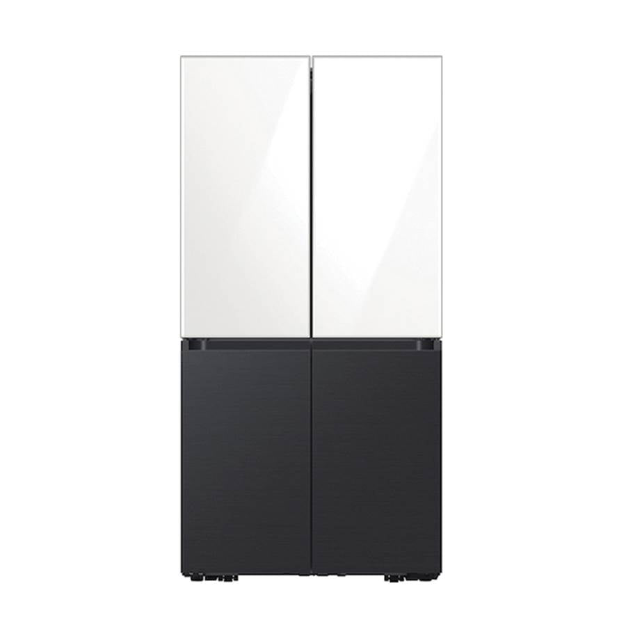 Bespoke Flex 4-Door Refrigerator Bottom Panel, White Glass