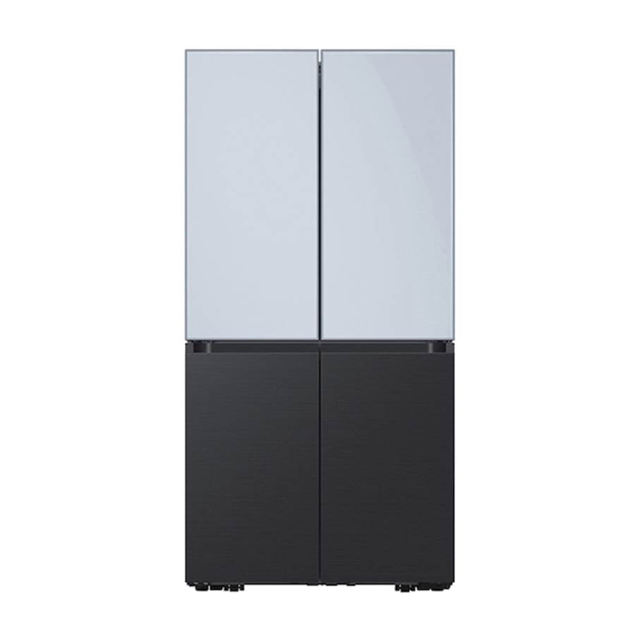 Bespoke Flex 4-Door Refrigerator Bottom Panel, White Glass
