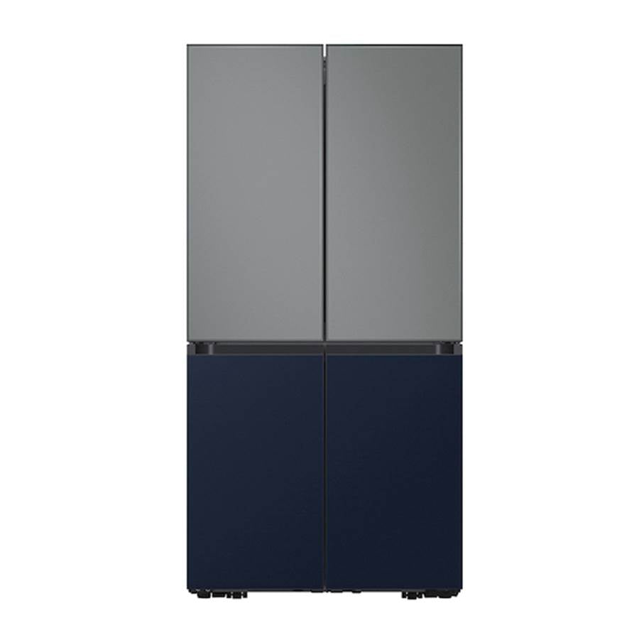 Bespoke Flex 4-Door Refrigerator Bottom Panel, White Glass