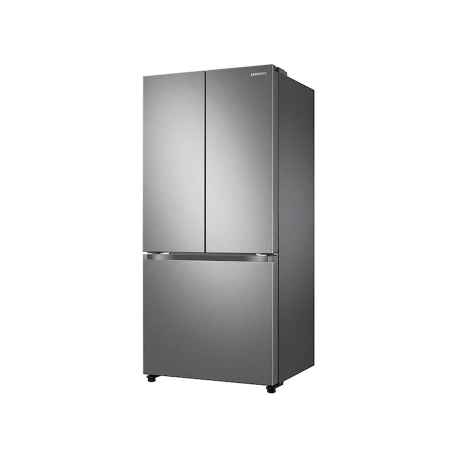 French Door Refrigerator, 18 cu-ft, Black Stainless Steel