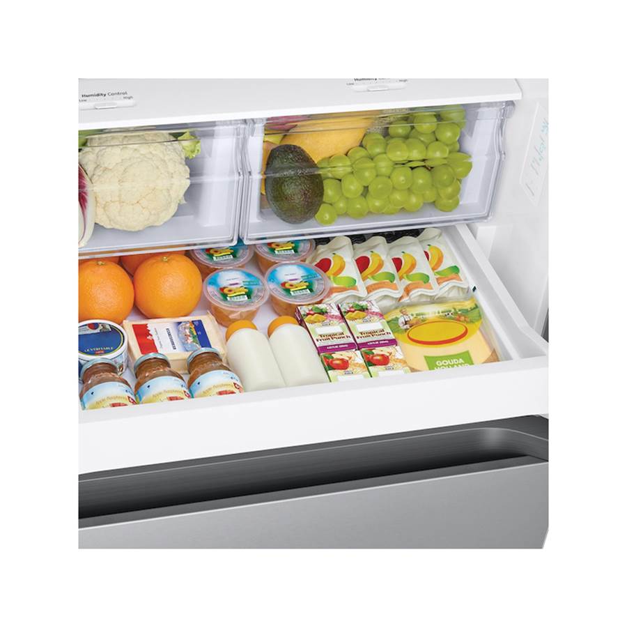Smart French 3-Door Refrigerator, 22 cu-ft
