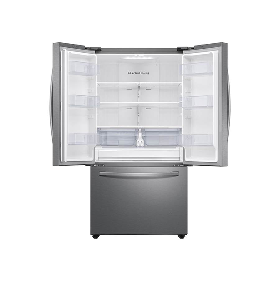 Refrigerator without Dispenser, 28 cu-ft, Black Stainless