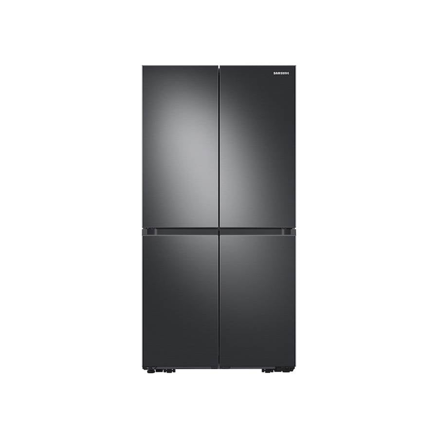 Samsung - Smart Flex 4-Door Refrigerator with AutoFill Water Pitcher and a Dual Ice Maker with Ice Bites in Black Stainless Steel, 29 cu-ft - Black Stainless Steel