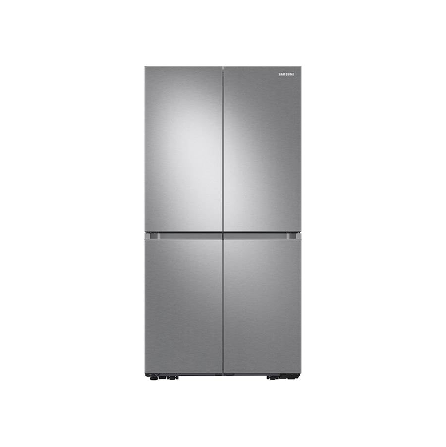 Samsung - Smart Flex 4-Door Refrigerator with Beverage Center and a Dual Ice Maker with Ice Bites in Stainless Steel, 29 cu-ft - Stainless Steel