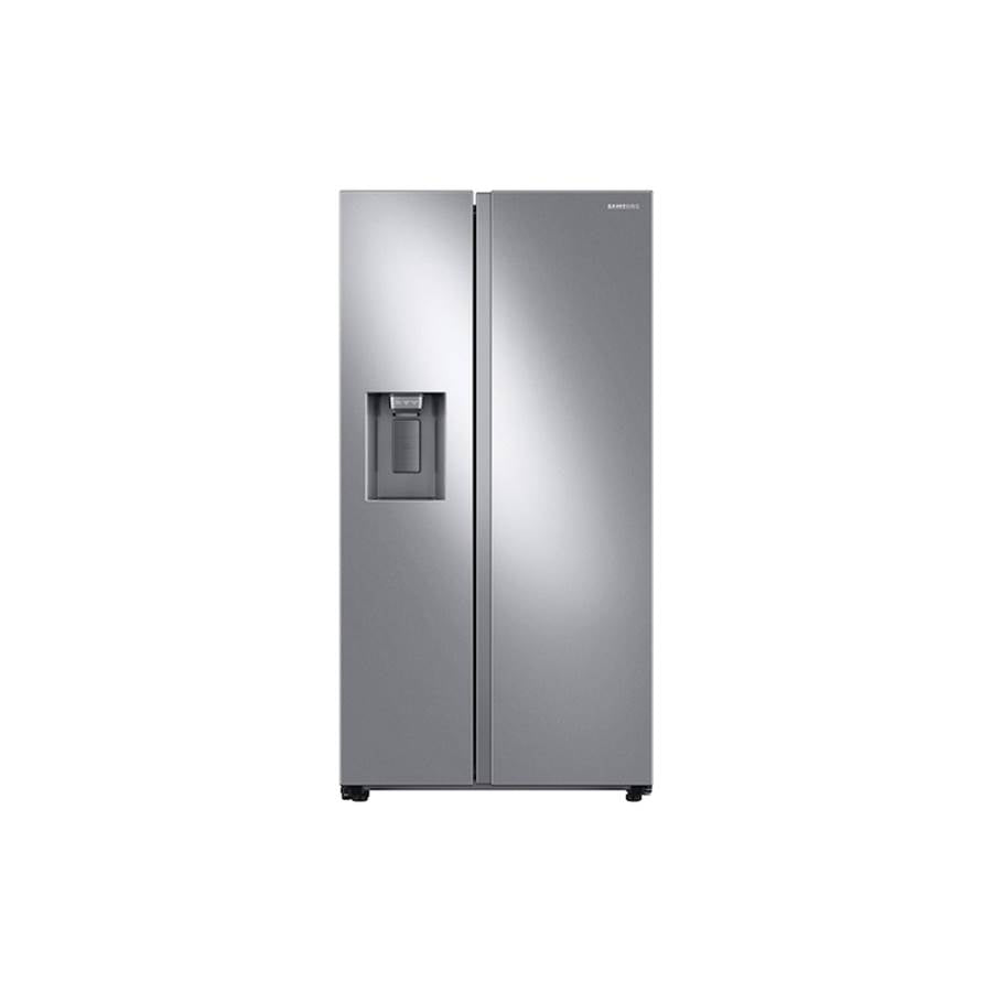 Samsung - Counter Depth Side by Side Refrigerator All Around Cooling with Wi-Fi and E-Star, Stainless, 22 cu-ft - Stainless Steel