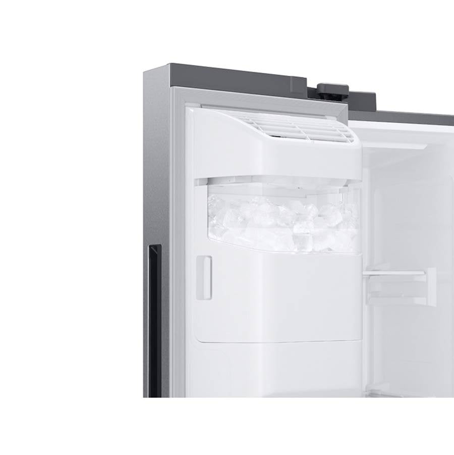 Counter Depth Side by Side Refrigerator All Around Cooling with Wi-Fi and E-Star, Stainless, 22 cu-ft