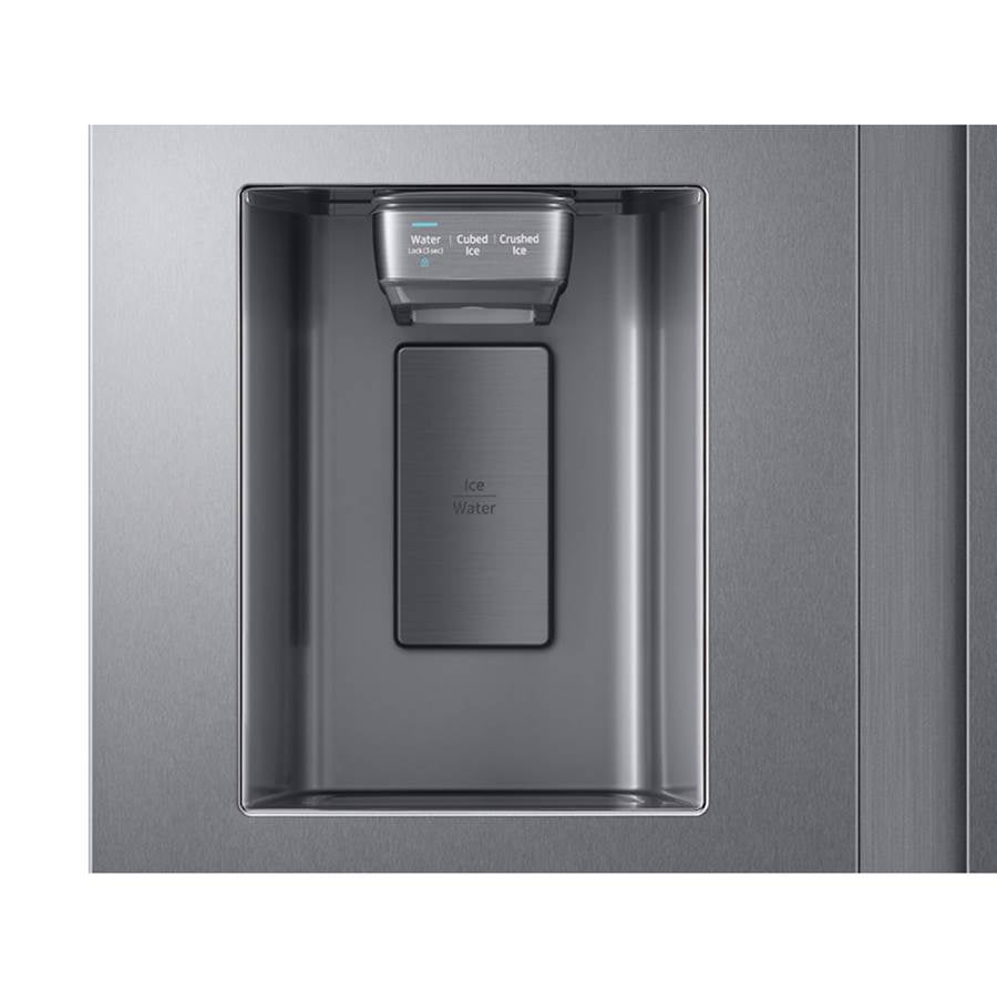 Counter Depth Side by Side Refrigerator All Around Cooling with Wi-Fi and E-Star, Stainless, 22 cu-ft