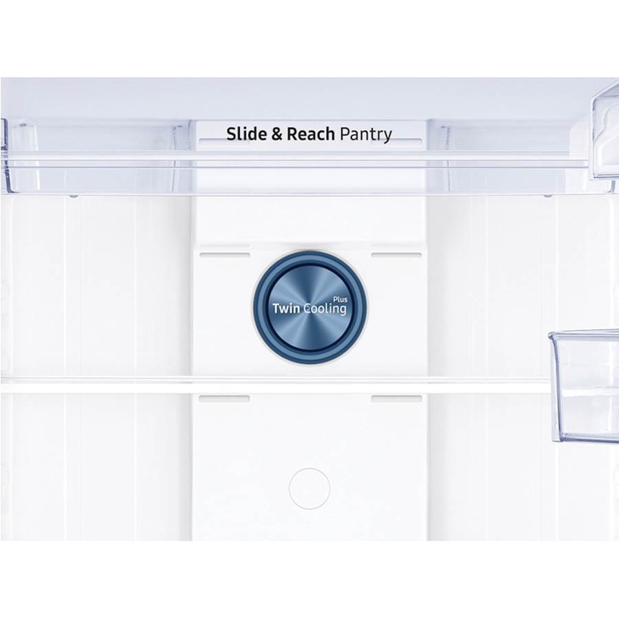 Factory installed Ice Maker, Top Mount, Black Stainless, 18 cu-ft